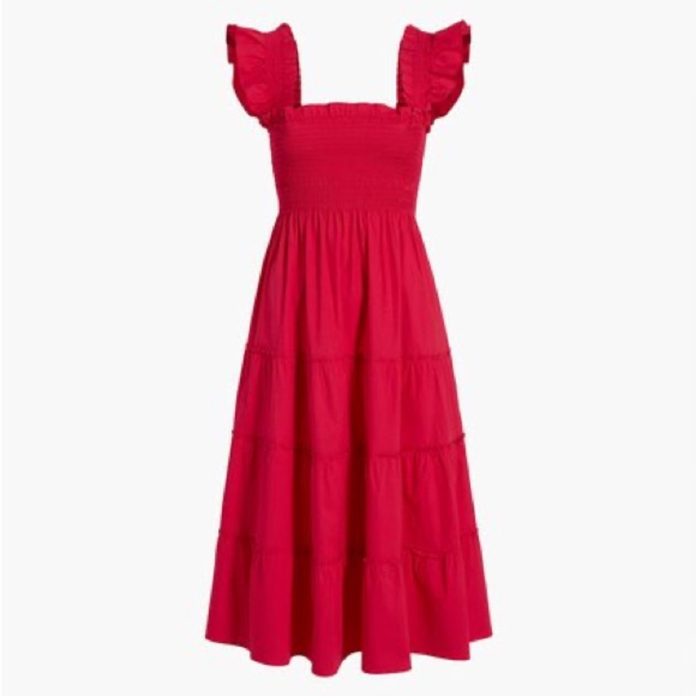 Hill House Vibrant Red (Raspberry) Nap Dress